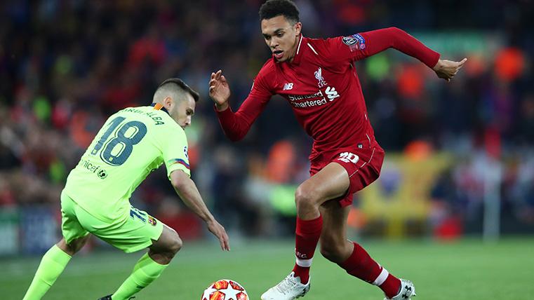 Alexander-Arnold es culé: «Mi otro equipo preferido es el Barça»