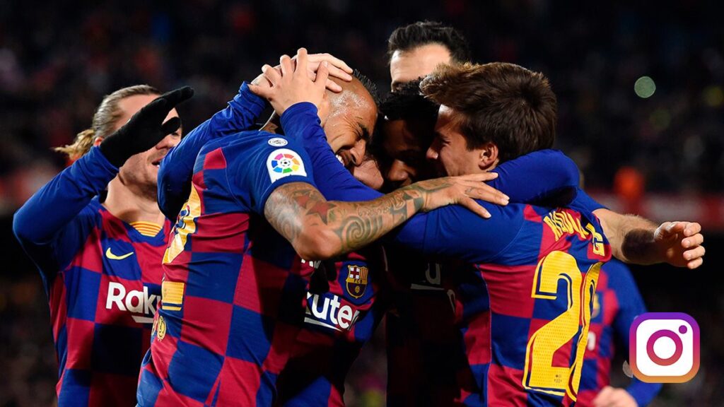La ‘pisadita’ de Arturo Vidal a Riqui Puig: «¿Dónde vas mi niño?»