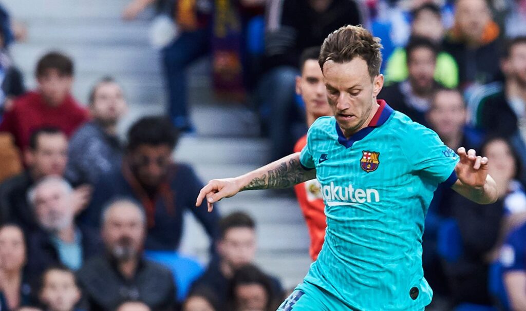 Declaración de intenciones de Rakitic tras jugar ante el Mallorca