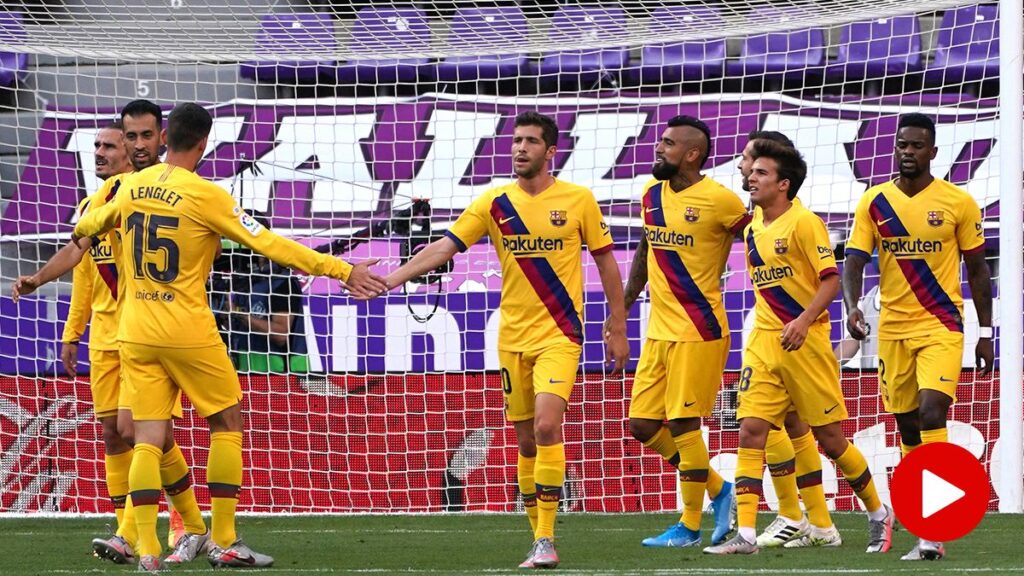 VÍDEO-RESUMEN: El gol y las mejores jugadas del Valladolid-Barça (0-1)