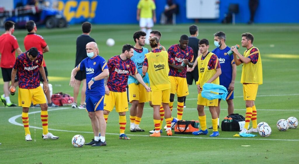 Pedri y Aleñá, las sorpresas en el primer once de la ‘era’ Koeman