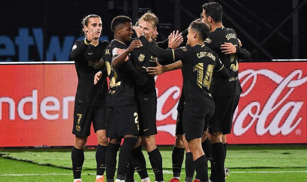 Menuda joya, Ansu Fati: ¡Otro golazo para adelantar al Barça en Vigo!