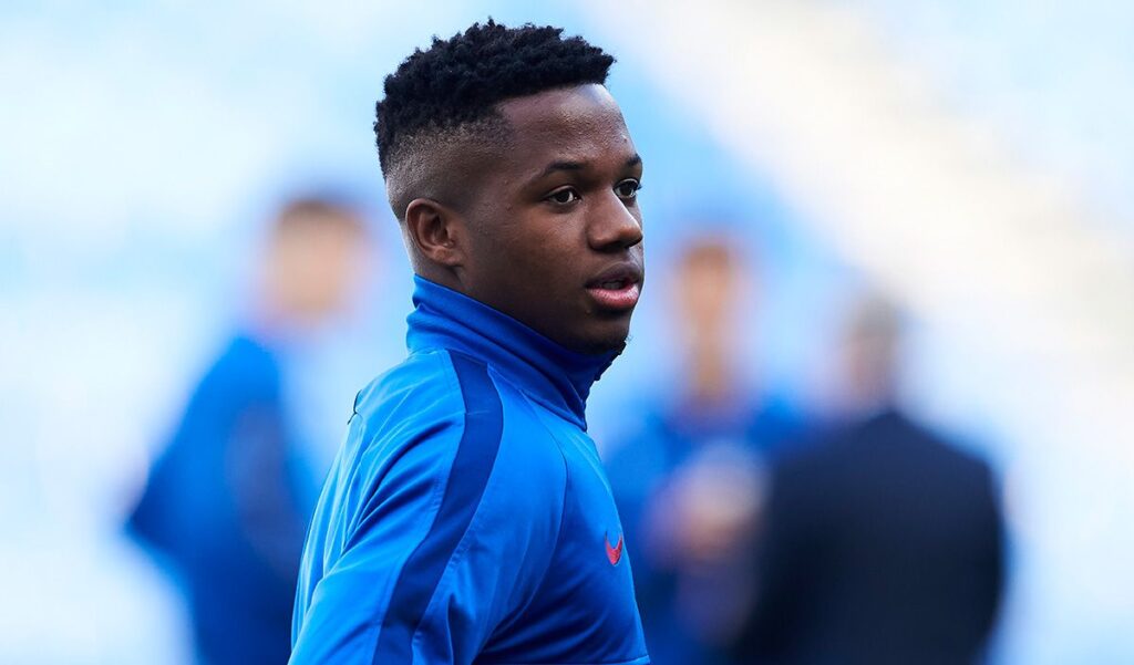 El representante de Ansu Fati, muy atento a sus opciones de futuro