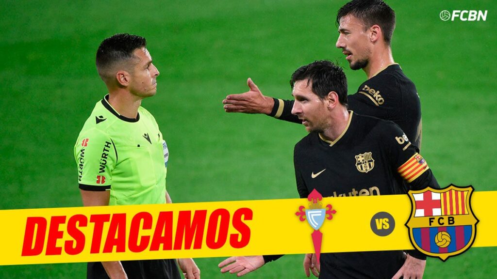 Con estos arbitrajes es difícil: Expulsión muy rigurosa de Lenglet en Balaídos