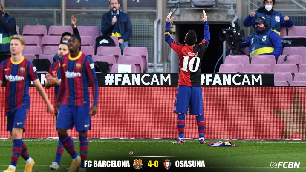 VIRAL: ¡Messi, con la camiseta de Newell’s de Maradona tras marcar un golazo!