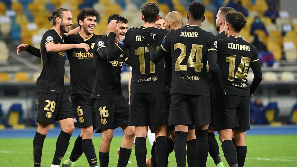 El once contra el Dynamo de Kiev, el más joven del Barça desde 2011
