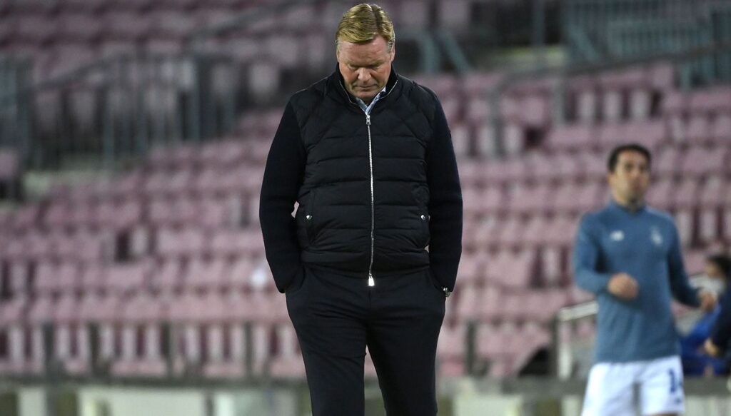 Lo que le faltaba a Koeman: Sergiño Dest, con molestias