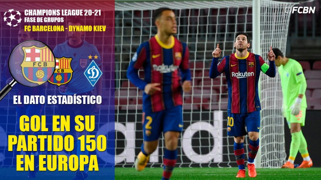Messi, el señor de los penaltis: Otro golazo en su partido 150 en Europa