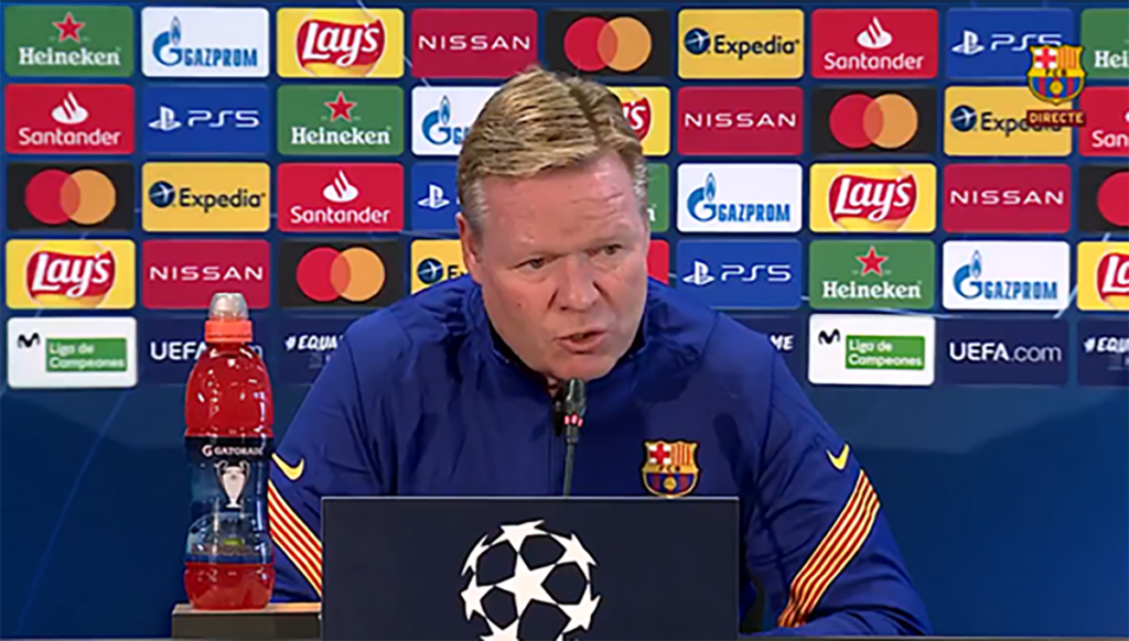 Koeman da la cara: Defiende a Messi, duda con Ter Stegen y pide un ‘9’