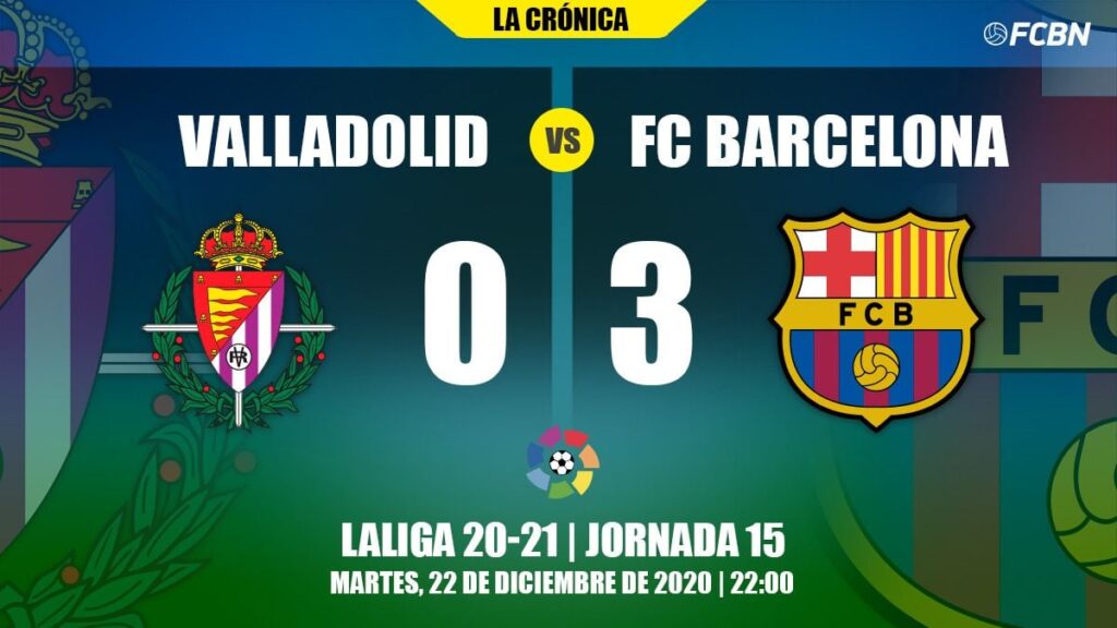 El Barça perdona pero no cede ante el empuje del Valladolid (0-1)