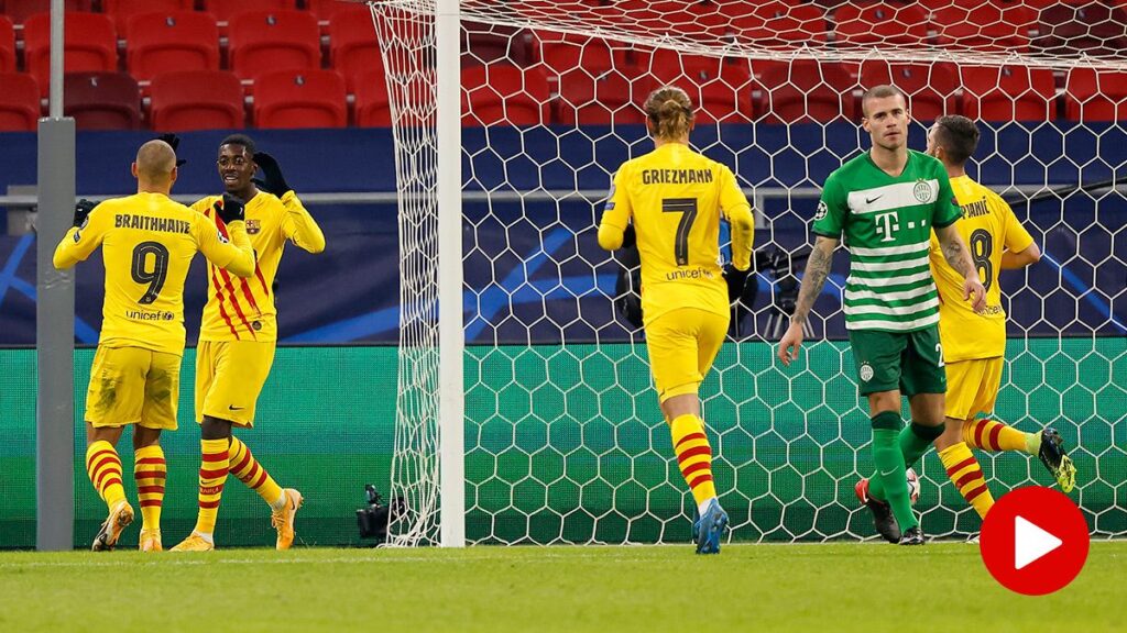 VÍDEO RESUMEN: Los goles y las mejores jugadas del Ferencvaros-Barça (0-3)