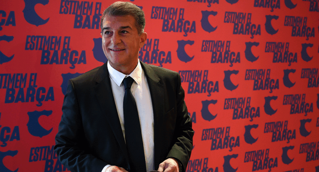 ¡Joan Laporta provoca al Madrid! Se publicita a cien metros del Bernabéu