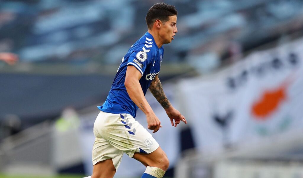 ¡Desmentidos! La salida de James al Everton no dejó ni un euro al Real Madrid