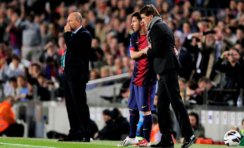Messi recuerda con tristeza a Tito Vilanova en el documental “100×100 Tito”
