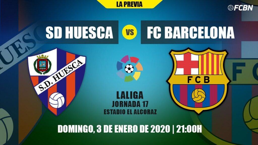 El Barça busca celebrar el año nuevo con un triunfo en Huesca