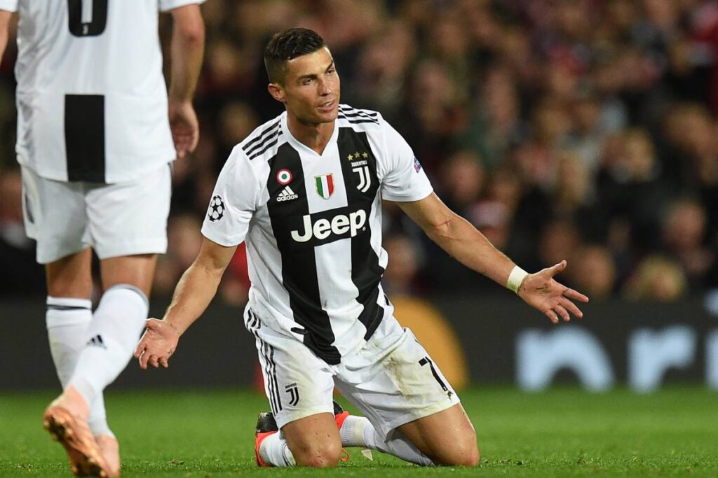 Cristiano sigue causando molestias a sus compañeros pese a ser el líder de la Juve