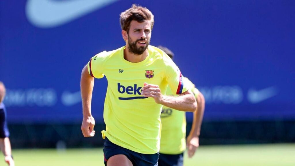 Piqué se machaca para ser titular en las vueltas de Copa y Champions