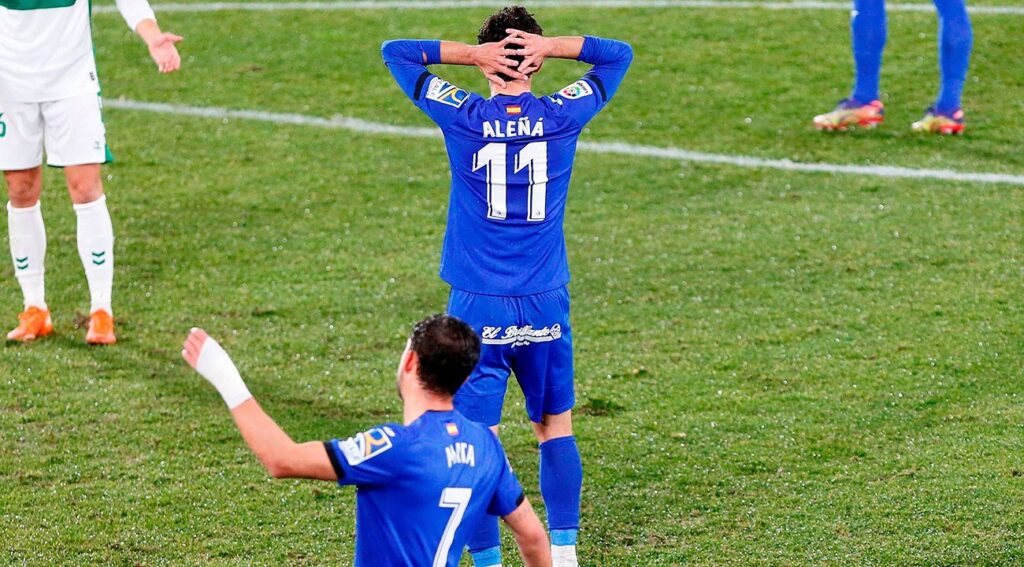 Notable: Aleñá asistió en la victoria liguera del Getafe ante el Huesca