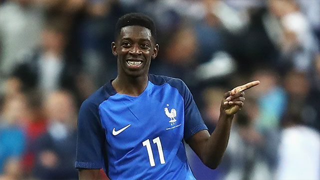 Dembélé, el protagonista de Francia y su ‘penoso’ resbalón en el córner