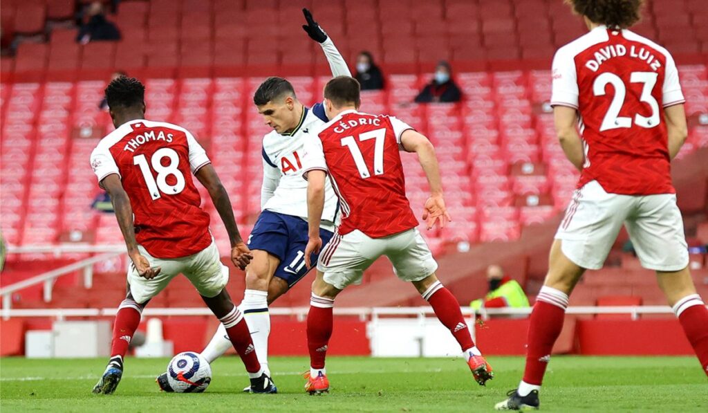 ¿El próximo Puskas? El descomunal gol de rabona de Erik Lamela
