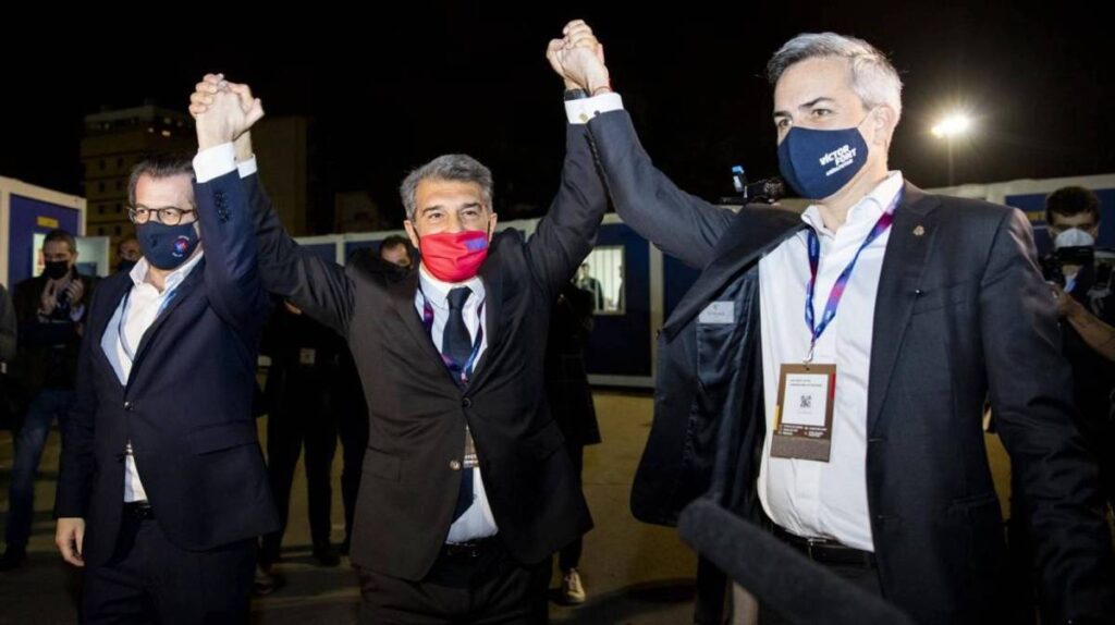 Laporta ya estaría preparando negociaciones para presentar su aval a LaLiga