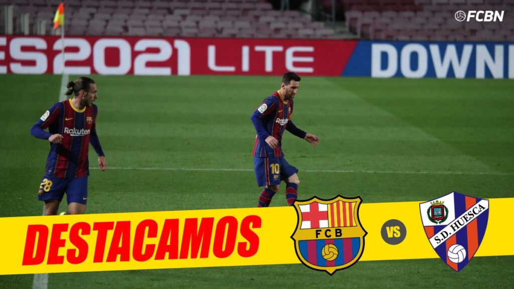 El nuevo récord goleador que fue roto por Messi en el partido contra el Huesca