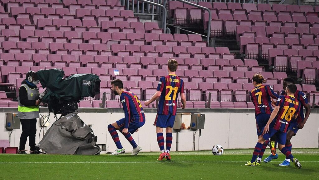 ¡El héroe del Barça! Piqué forzó la prórroga con un golazo de cabeza