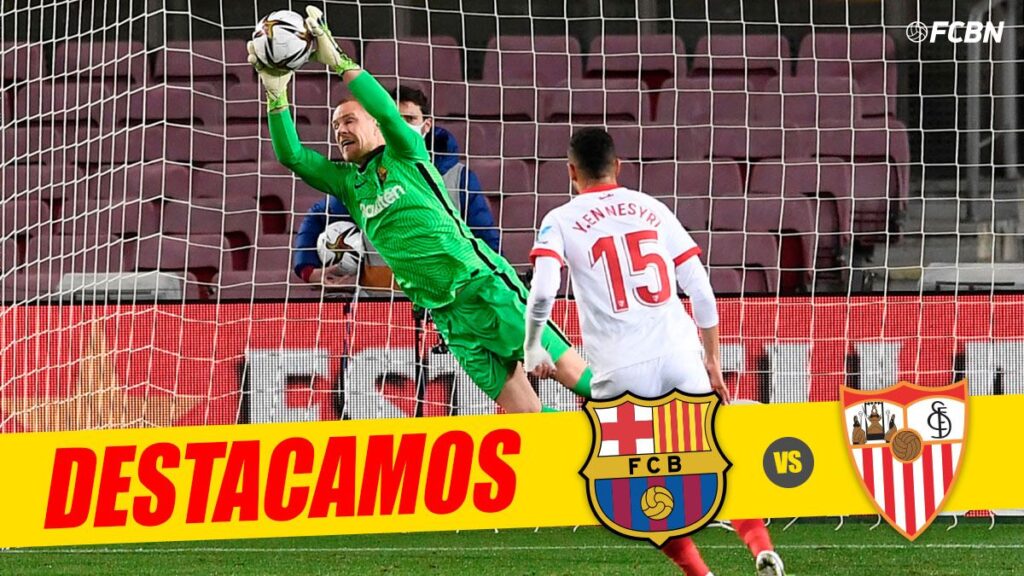 Un ángel en el Camp Nou: el paradón de Ter Stegen, que le robó la ilusión a Ocampos