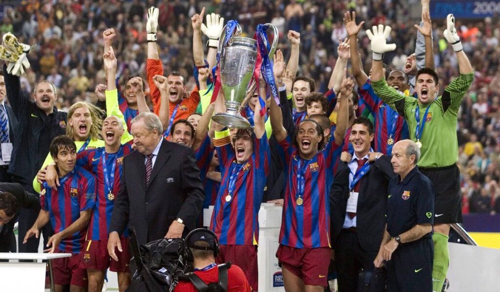 Las estrellas y el póquer que logró Laporta en el Barça