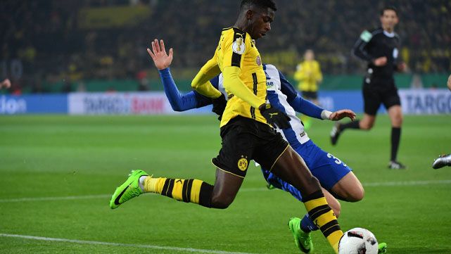 Dembélé supera a su versión del Dortmund y llena los ojos en el Barça