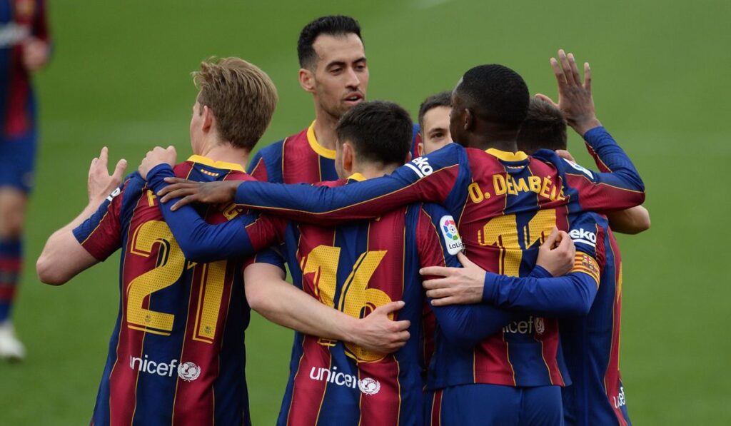 El número de victorias que acumula el Barcelona como visitante