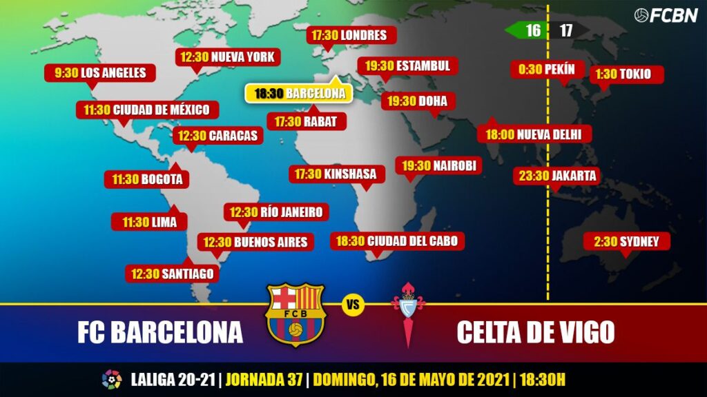 FC Barcelona vs Celta Vigo en TV: Cuándo y dónde ver el partido