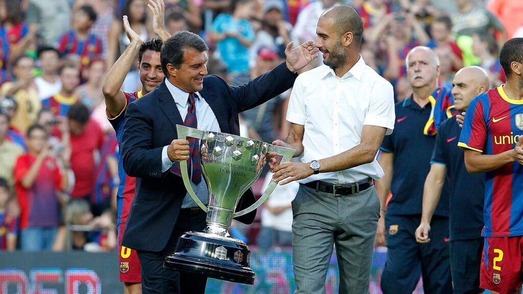 ¡Juntos de nuevo! Laporta y Guardiola se dejan ver en un acto público