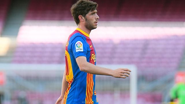 Sergi Roberto podría salir del Barça rumbo al Manchester City de Guardiola