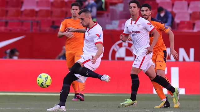 El Sevilla venció al Valencia y mira con ilusión superar al Barça en la clasificación