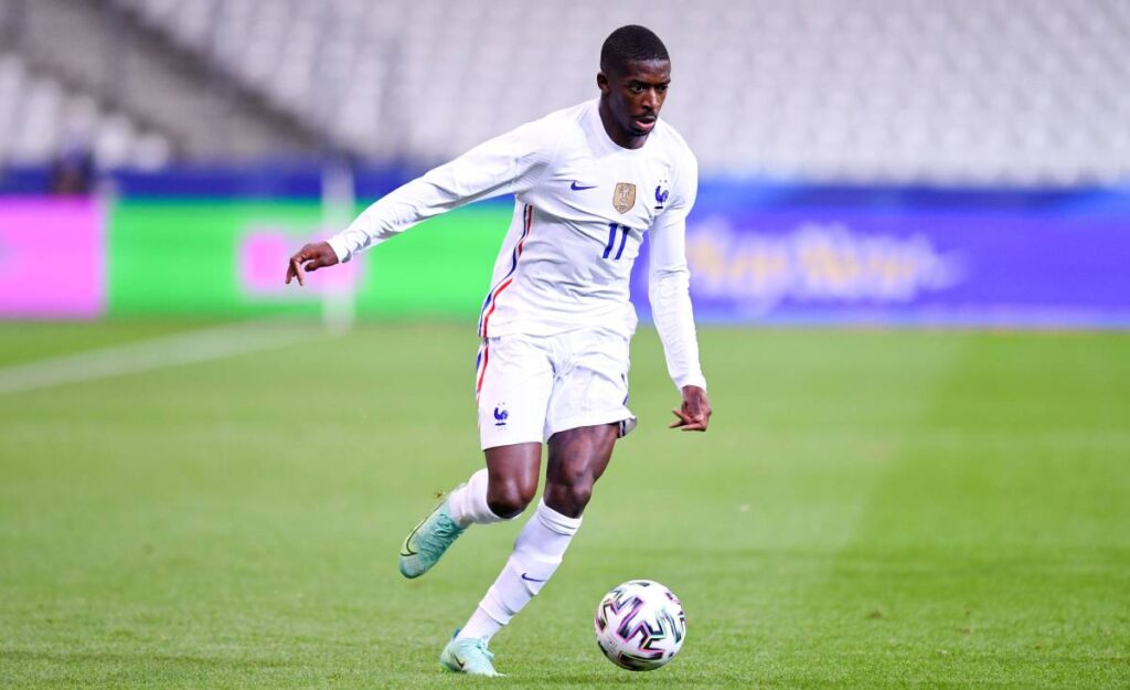 El Barça, muy pendiente de Dembélé en la Eurocopa 2021