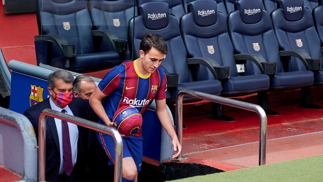Eric García habló sobre su reto: «Es un sueño estar aquí como aficionado del Barça que soy»