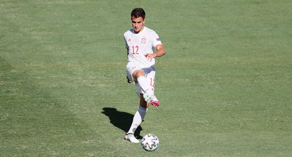 Notable actuación de Eric García en su debut con España en la Eurocopa