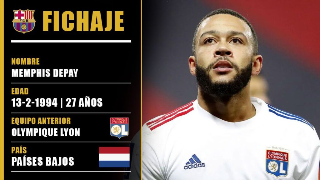 ¡Depay ya es culé! El Barça hace oficial el fichaje de Memphis
