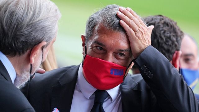 Laporta, sobre Leo Messi: «Las conversaciones van bien, pero no está cerrado»
