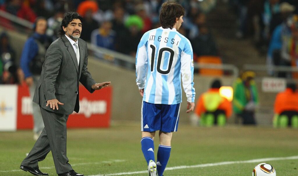 La carta de Messi a Argentina con dedicatoria a Maradona