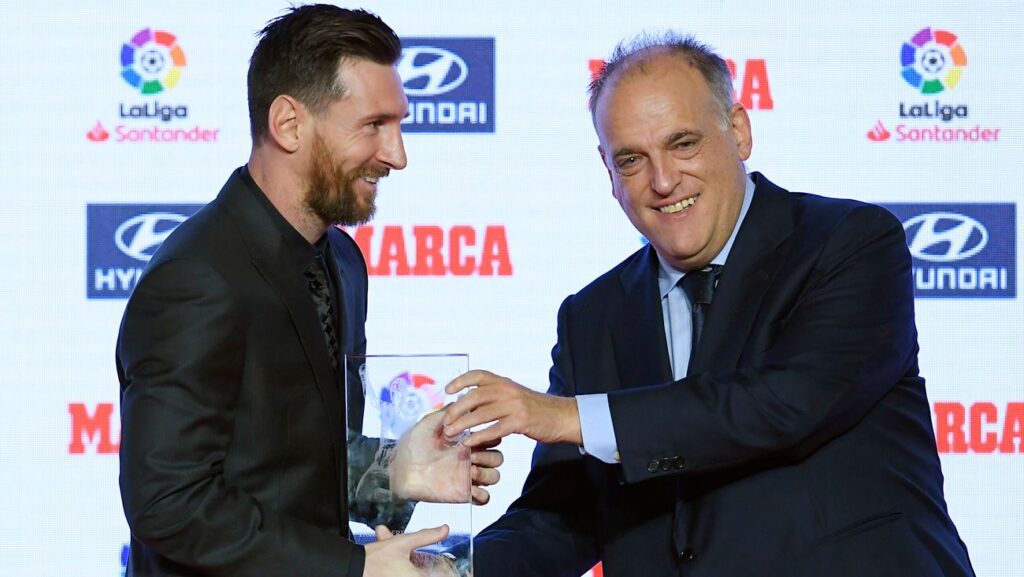 ALERTA: Javier Tebas duda que Messi pueda comenzar la temporada con el Barça