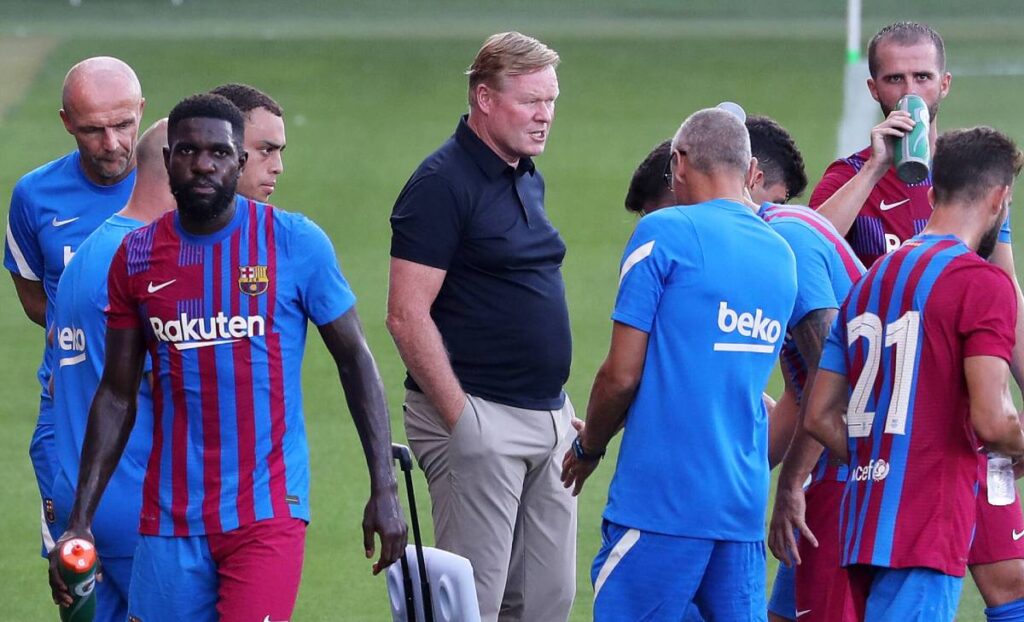 Umtiti: ¿El último recurso de Koeman ante lesiones o sanciones?