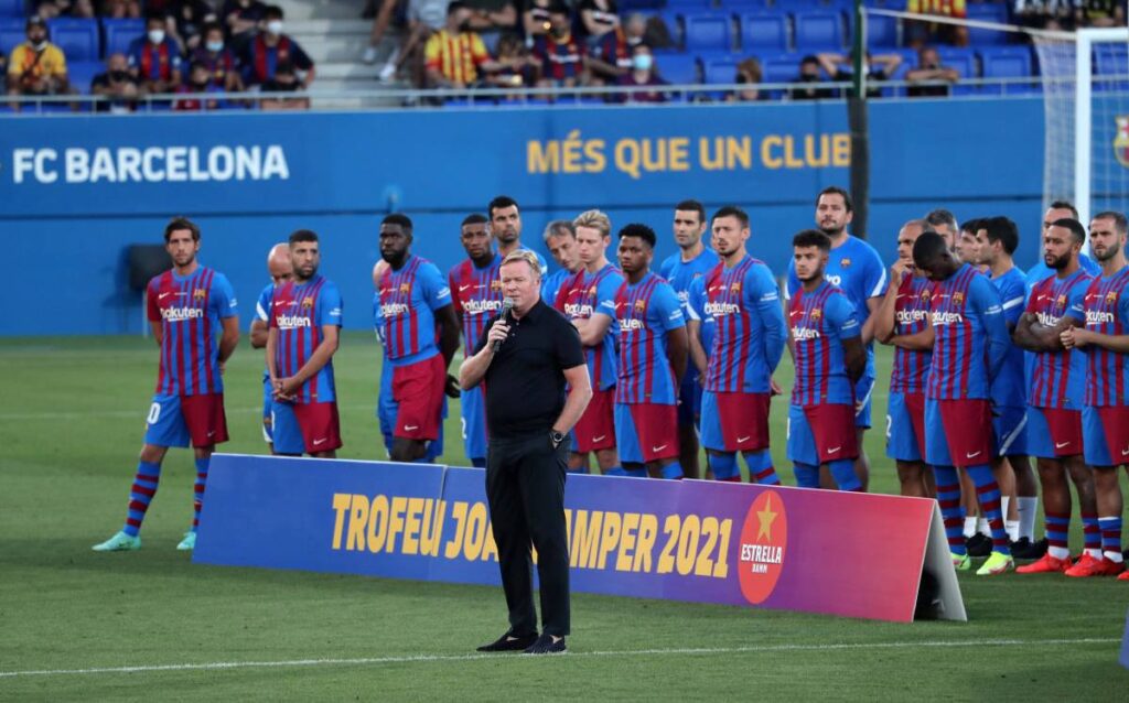 Koeman llama a pasar página tras la salida de Messi