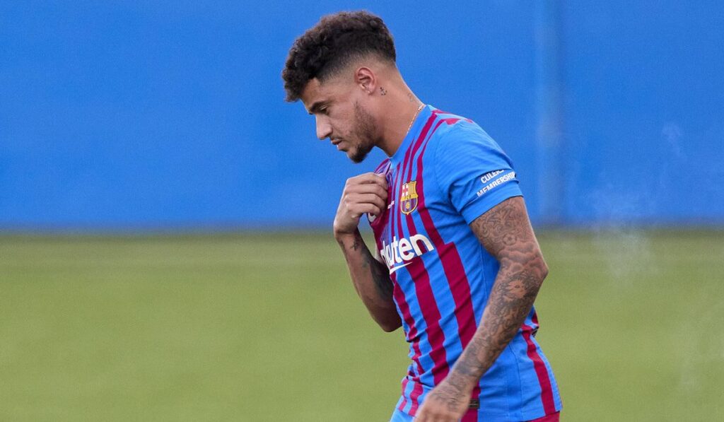 El entorno de Coutinho, firme: Niegan trueque con Aubameyang