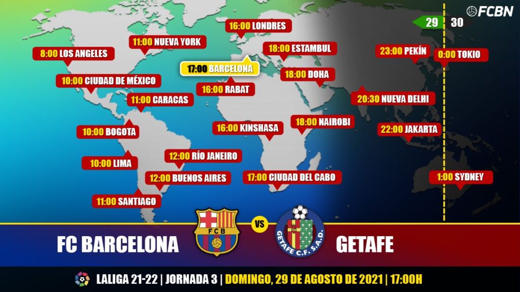 FC Barcelona vs Getafe en TV: Cuándo y dónde ver el partido de LaLiga