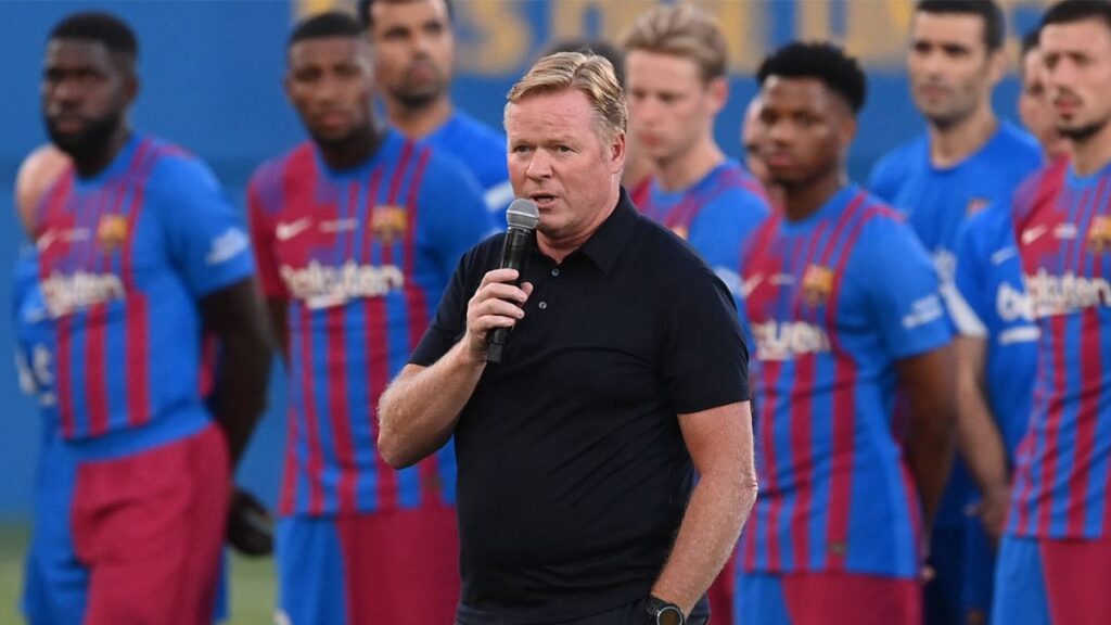 Ronald Koeman, optimista con el Barça: «El equipo está casi hecho»