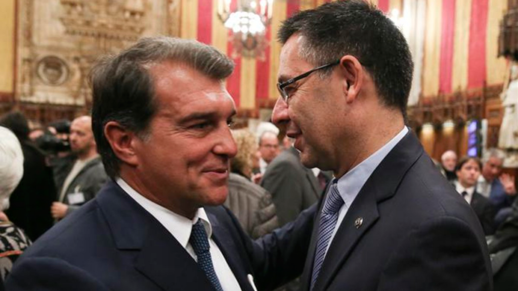 Golpes suaves de Bartomeu, herraduras en los guantes de Laporta