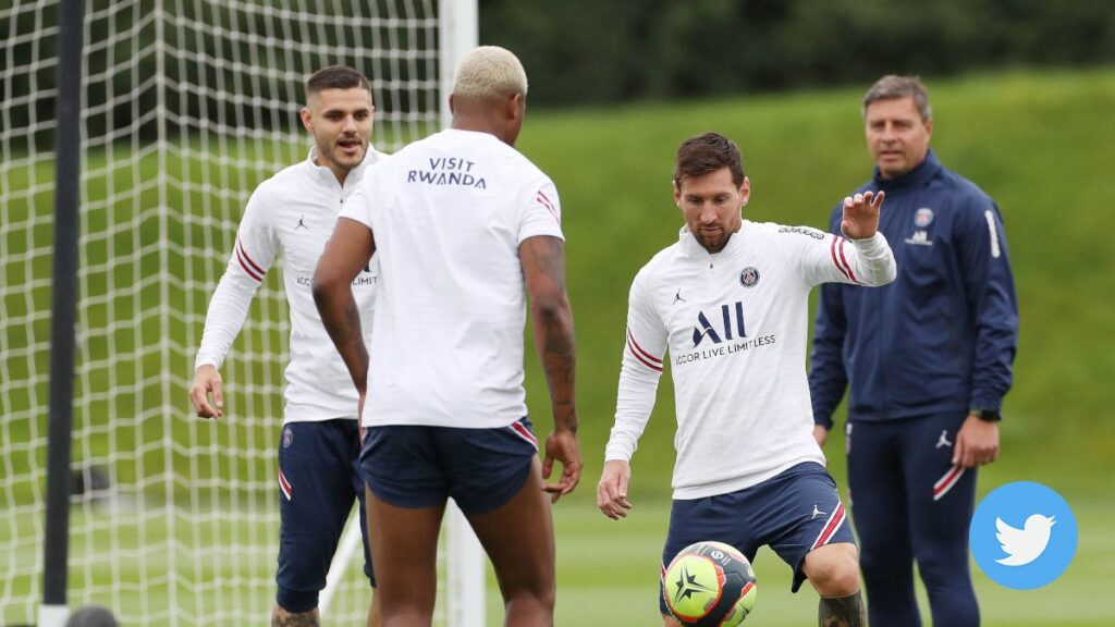 Messi ya ha regresado a París después de haber vuelto a Barcelona (Vídeo)