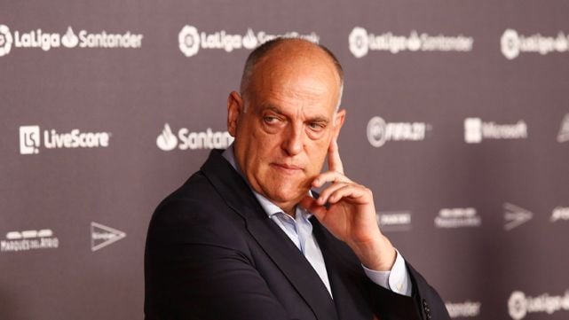 Tebas aplaza el Sevilla-Barça de LaLiga tras la última decisión del TAS